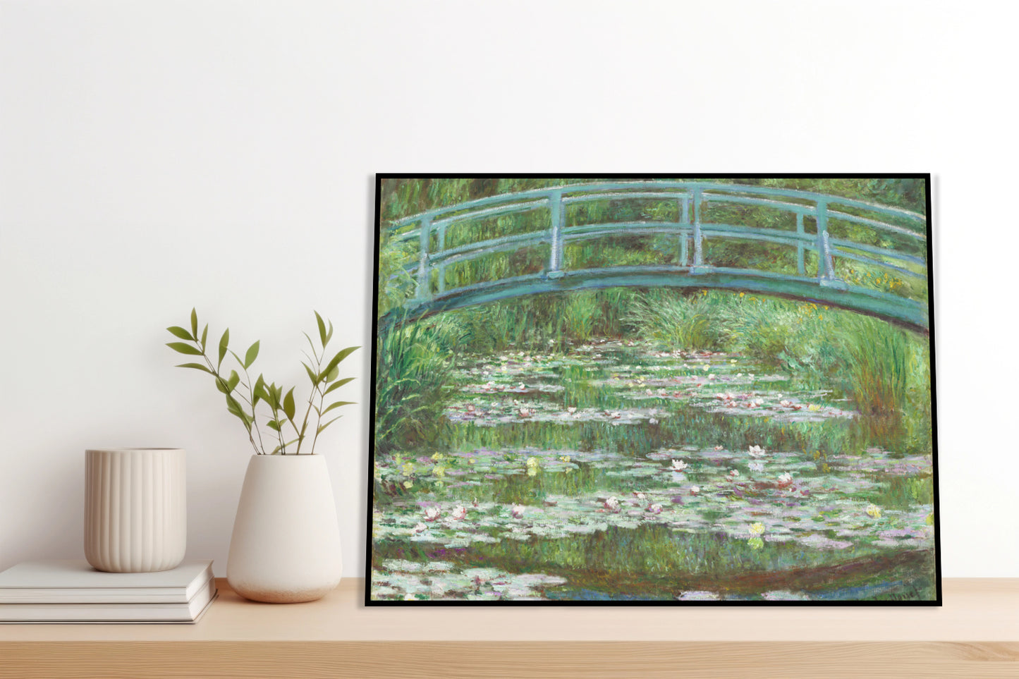 Plakat  The Japanese Footbridge, Monet Vintage