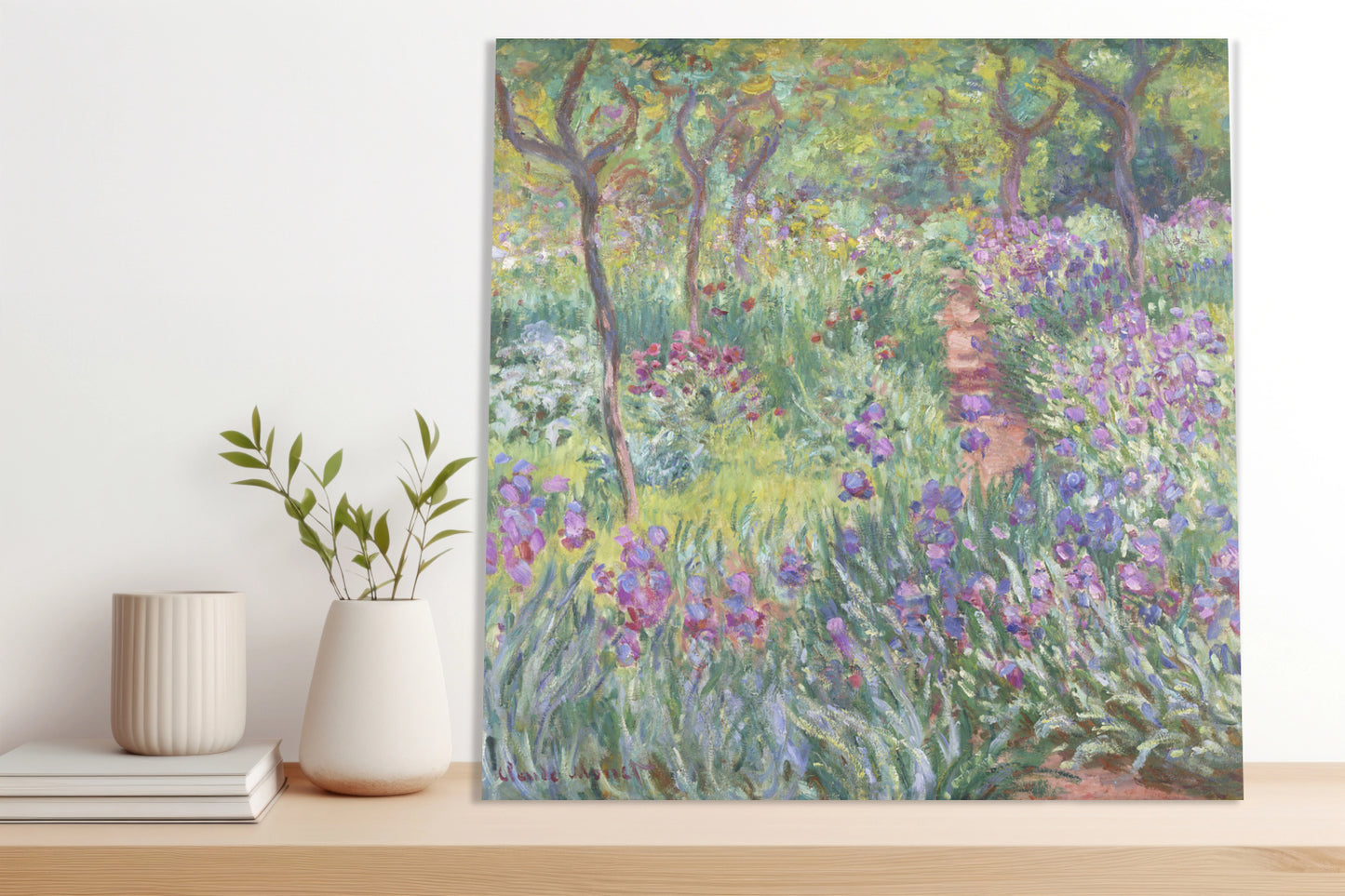Obraz  The Artist’s Garden in Giverny, Monet Vintage