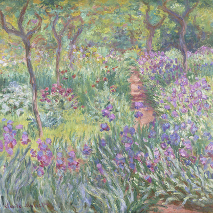 Plakat  The Artist’s Garden in Giverny, Monet Vintage