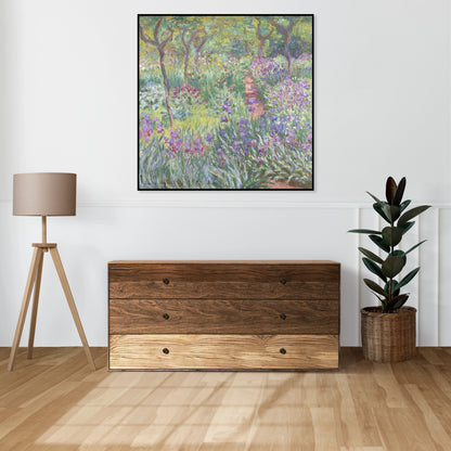Plakat  The Artist’s Garden in Giverny, Monet Vintage