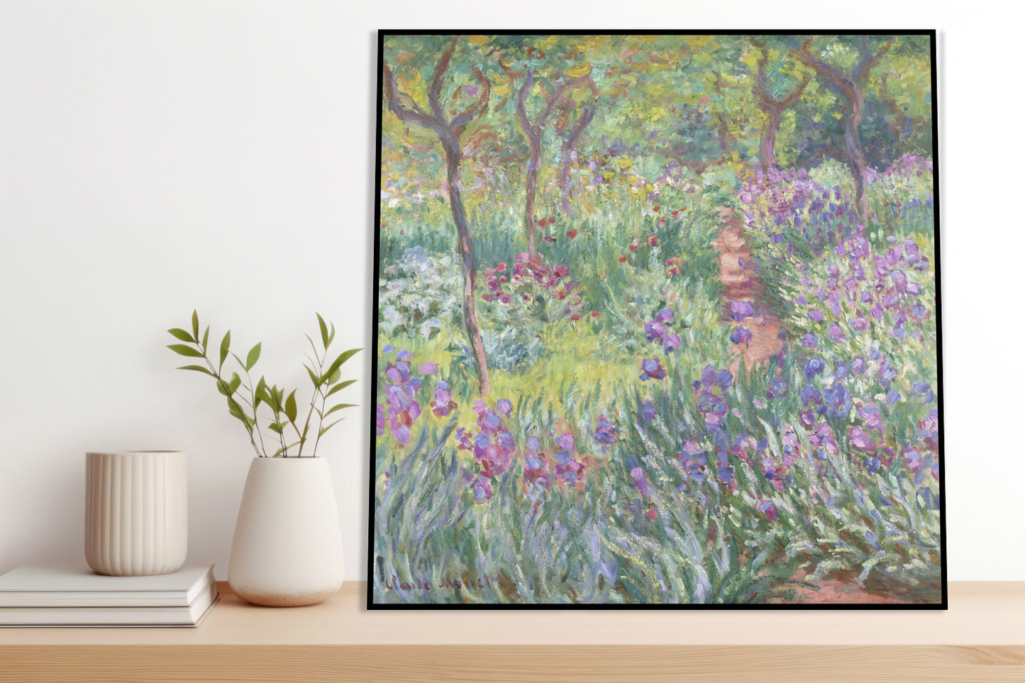Plakat  The Artist’s Garden in Giverny, Monet Vintage