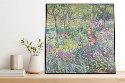 Plakat  The Artist’s Garden in Giverny, Monet Vintage