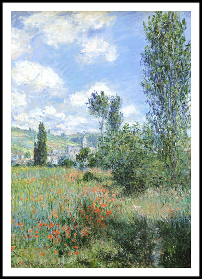 Plakat  View of Vétheuil, Montet  Vintage do Salonu