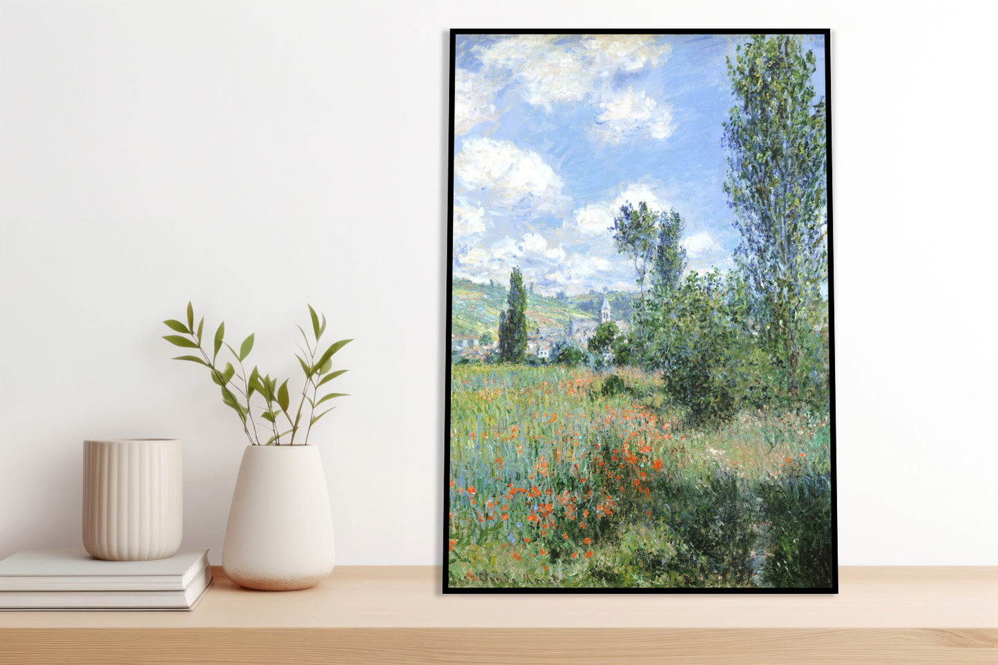 Plakat  View of Vétheuil, Montet  Vintage do Salonu