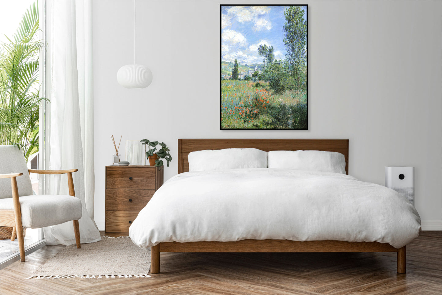 Plakat  View of Vétheuil, Montet  Vintage do Salonu