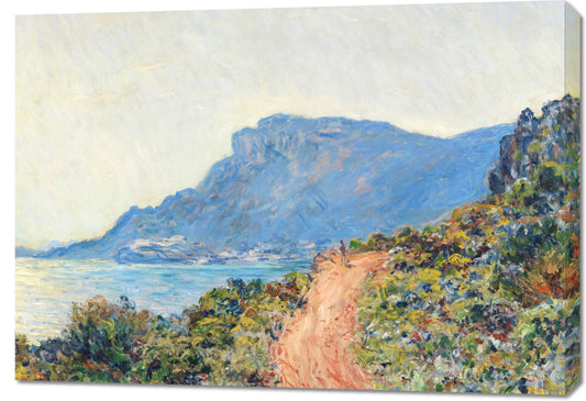 Obraz  The Corniche near Monaco, Monet Vintage do Salonu