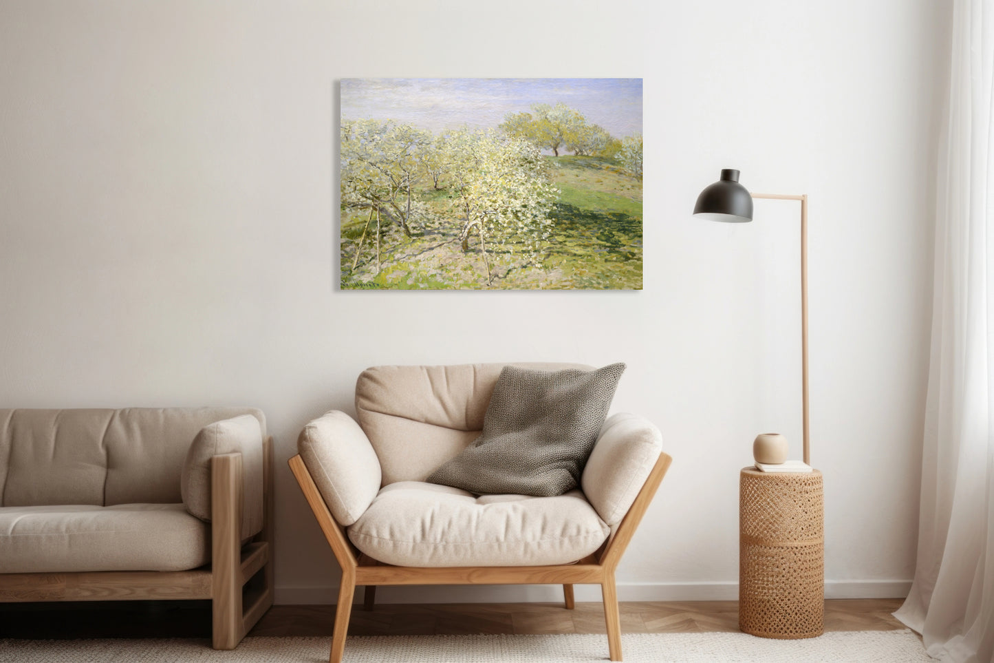 Obraz  Spring, Monet Vintage do Salonu