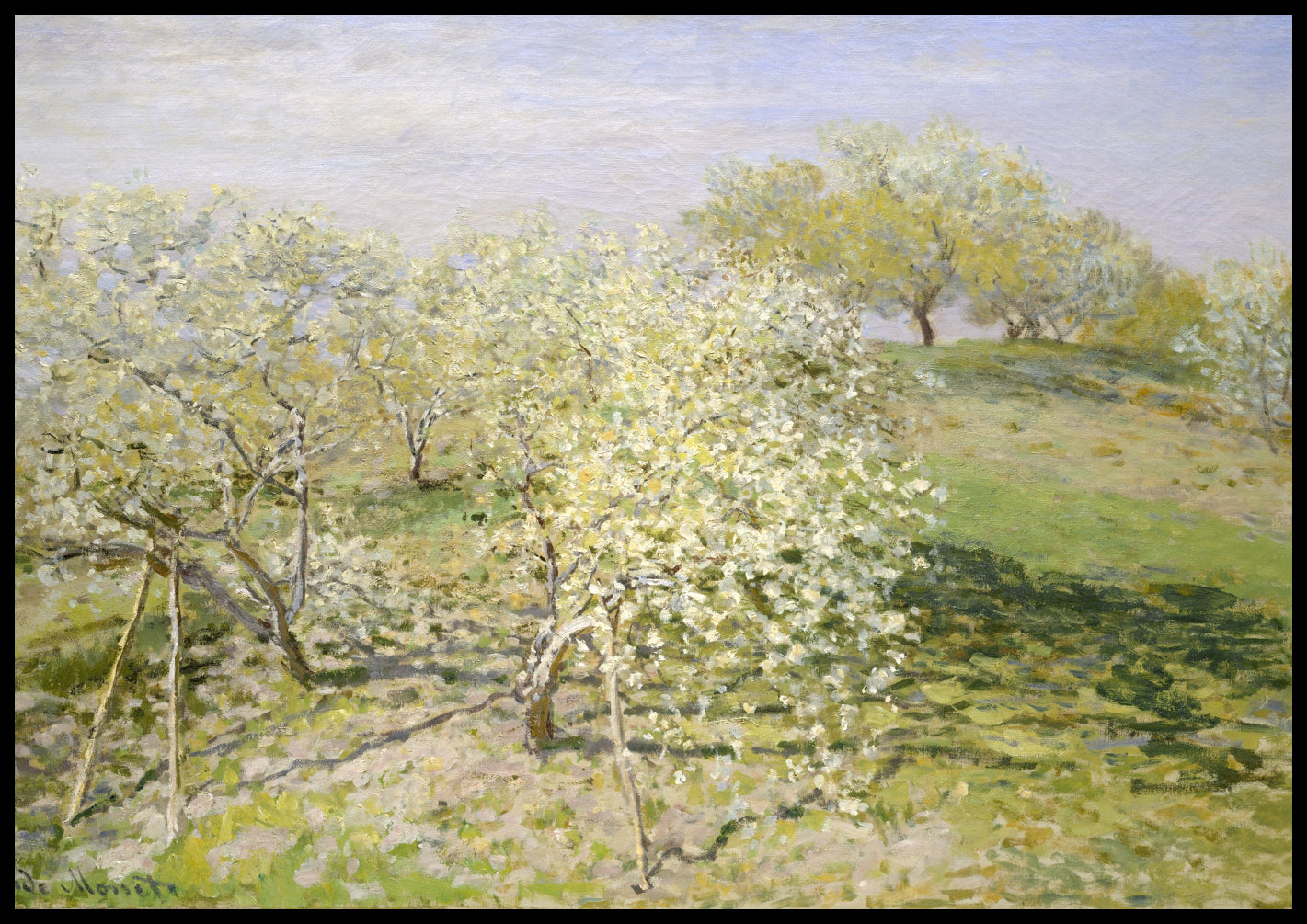Plakat  Spring, Monet Vintage do Salonu