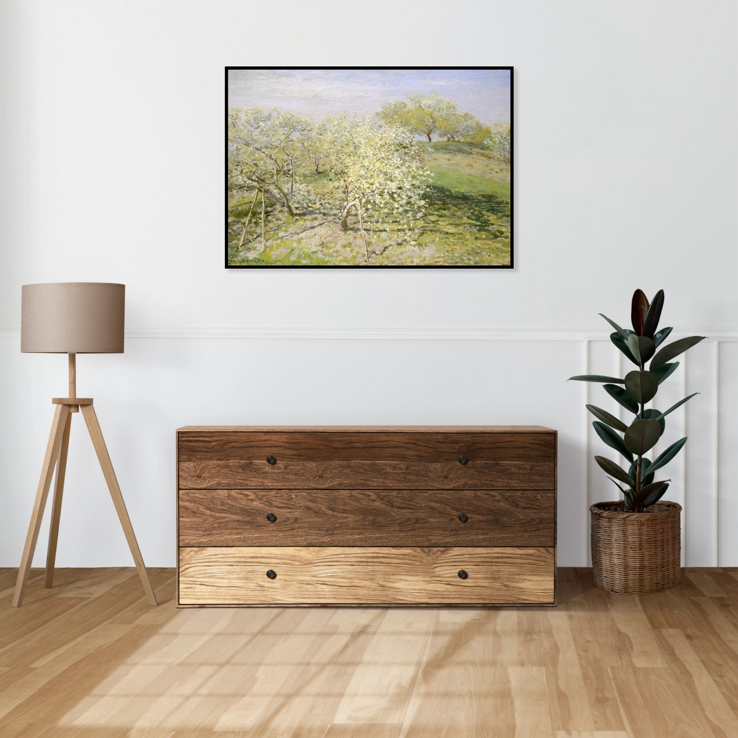Plakat  Spring, Monet Vintage do Salonu