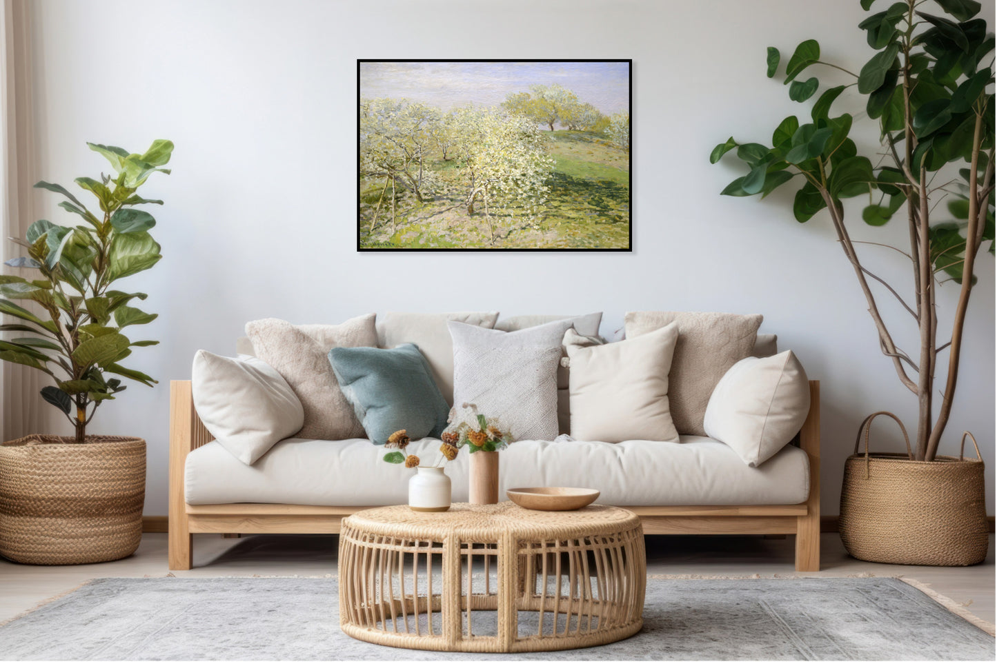 Plakat  Spring, Monet Vintage do Salonu