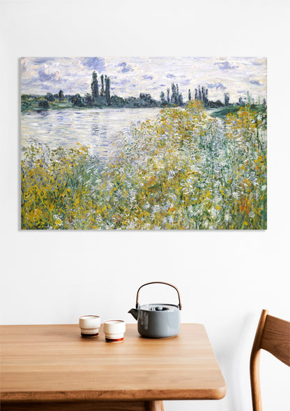 Obraz  Île aux Fleurs near Vétheuil, Monet Vintage