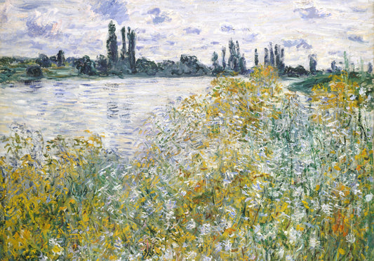 Plakat  Île aux Fleurs near Vétheuil, Monet Vintage