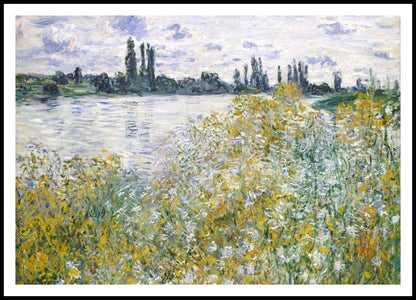 Plakat  Île aux Fleurs near Vétheuil, Monet Vintage