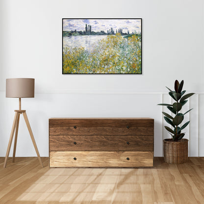 Plakat  Île aux Fleurs near Vétheuil, Monet Vintage