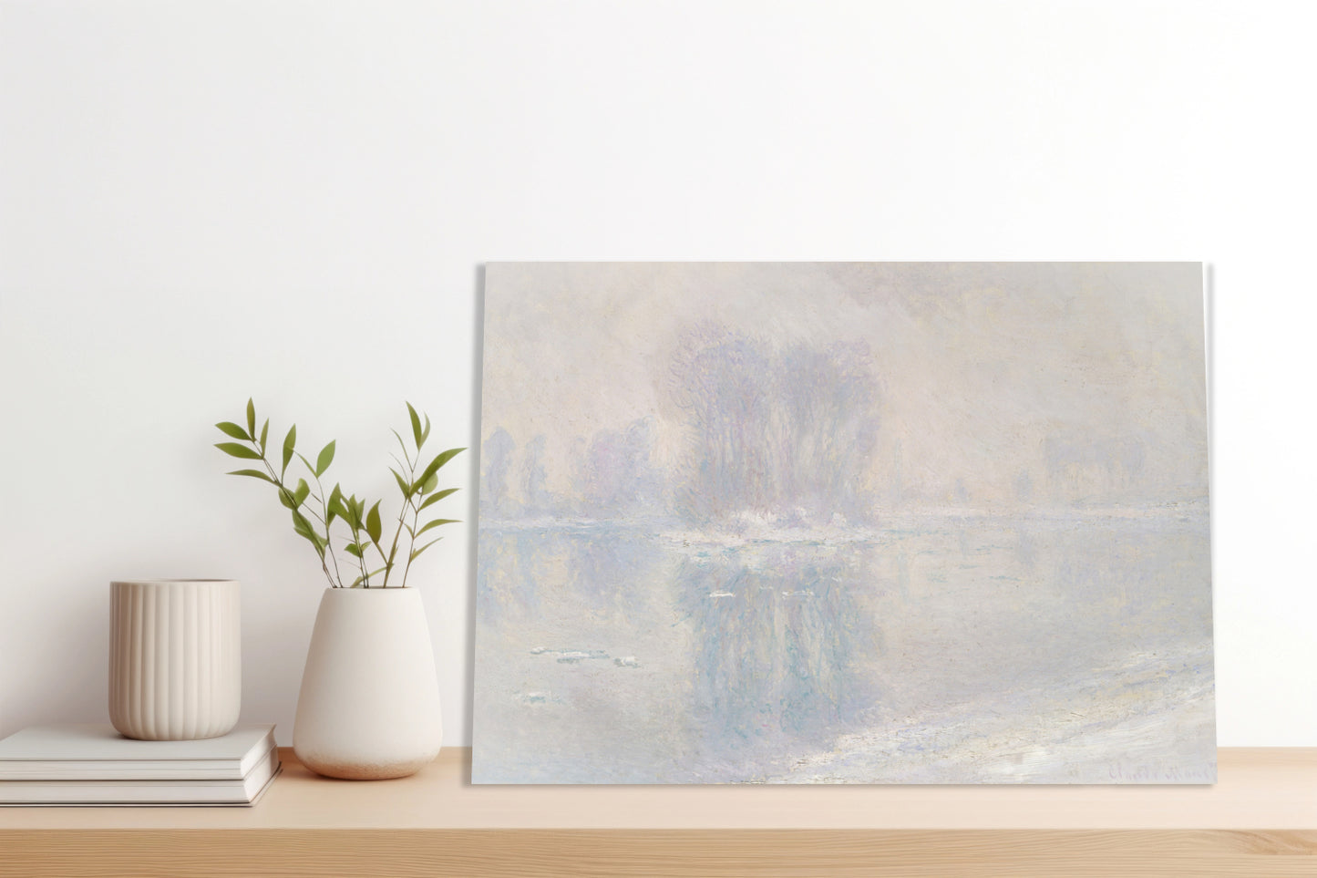 Obraz  Ice Floes, Monet Vintage do Salonu