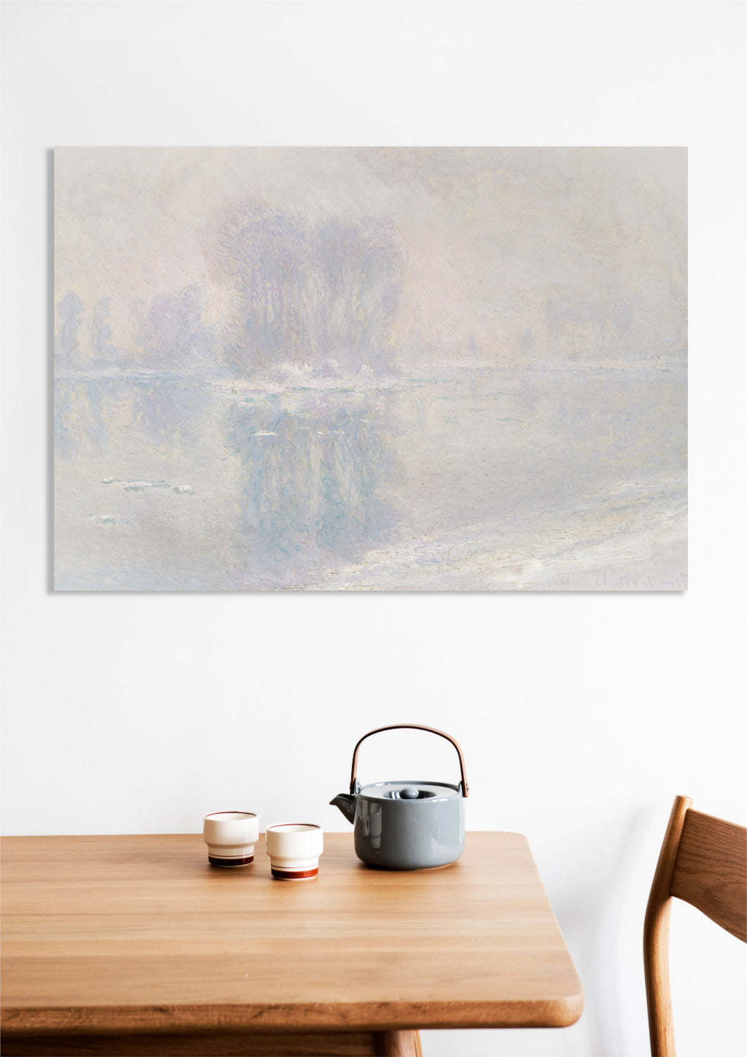 Obraz  Ice Floes, Monet Vintage do Salonu