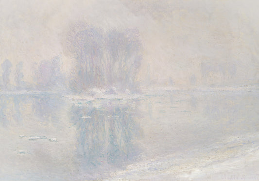 Plakat  Ice Floes, Monet Vintage do Salonu