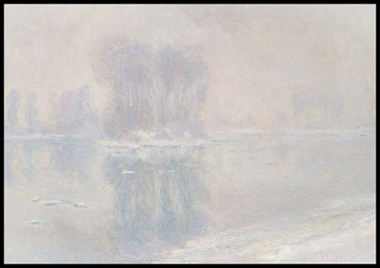 Plakat  Ice Floes, Monet Vintage do Salonu