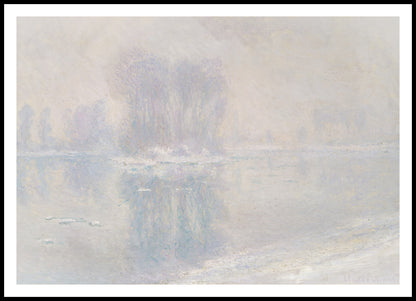 Plakat  Ice Floes, Monet Vintage do Salonu