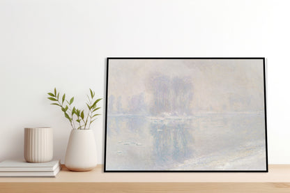 Plakat  Ice Floes, Monet Vintage do Salonu