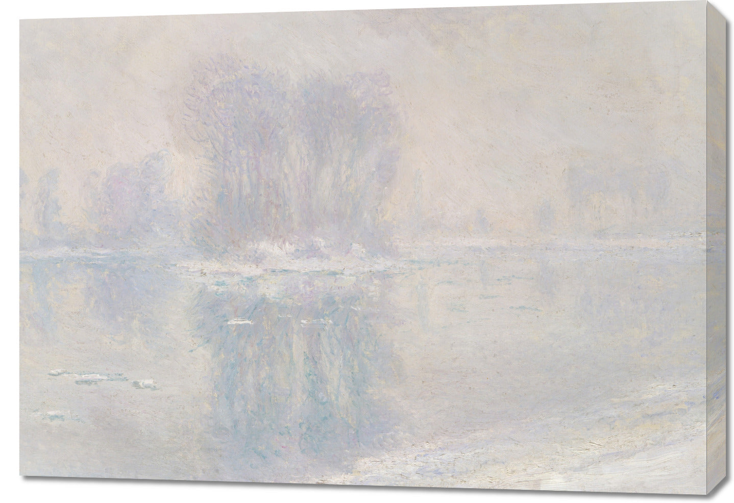 Obraz  Ice Floes, Monet Vintage do Salonu