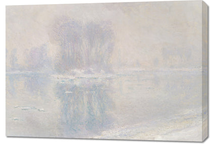 Obraz  Ice Floes, Monet Vintage do Salonu