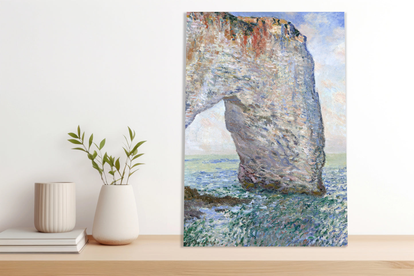 Obraz  The Manneporte near Étretat, Monet Vintage