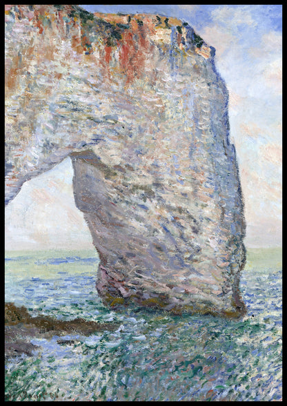 Plakat  The Manneporte near Étretat, Monet Vintage