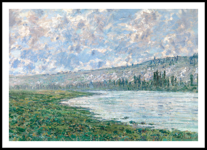 Plakat  The Seine at Vétheuil, Monet Vintage do Salonu