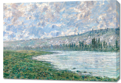 Obraz  The Seine at Vétheuil, Monet Vintage do Salonu
