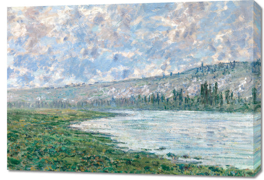 Obraz  The Seine at Vétheuil, Monet Vintage do Salonu