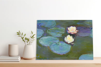 Obraz  Nympheas, Monet Vintage do Salonu