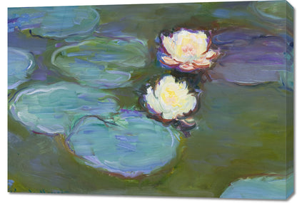 Obraz  Nympheas, Monet Vintage do Salonu