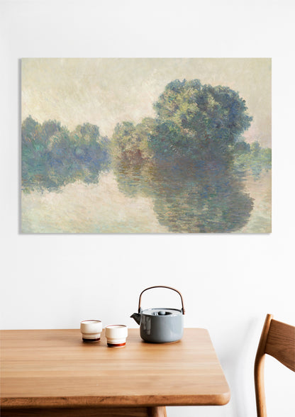 Obraz  The Seine at Giverny, Monet Vintage do Salonu