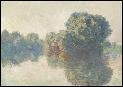 Plakat  The Seine at Giverny, Monet Vintage do Salonu