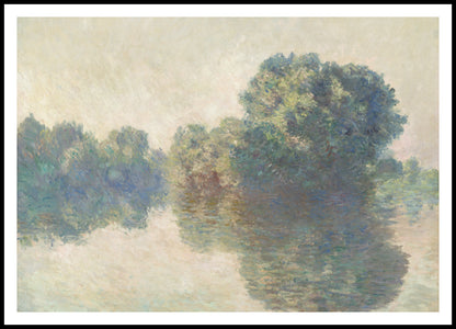 Plakat  The Seine at Giverny, Monet Vintage do Salonu