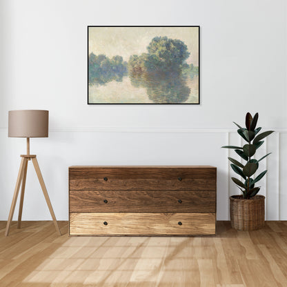 Plakat  The Seine at Giverny, Monet Vintage do Salonu