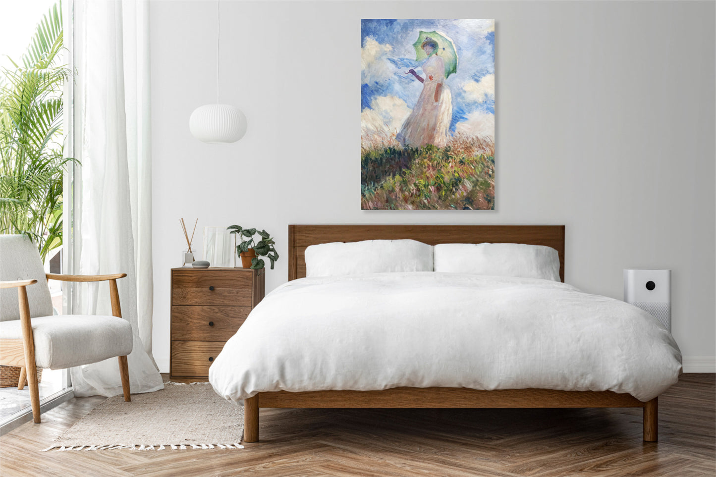 Obraz  Suzanne Hoschedé, Monet Vintage do Salonu