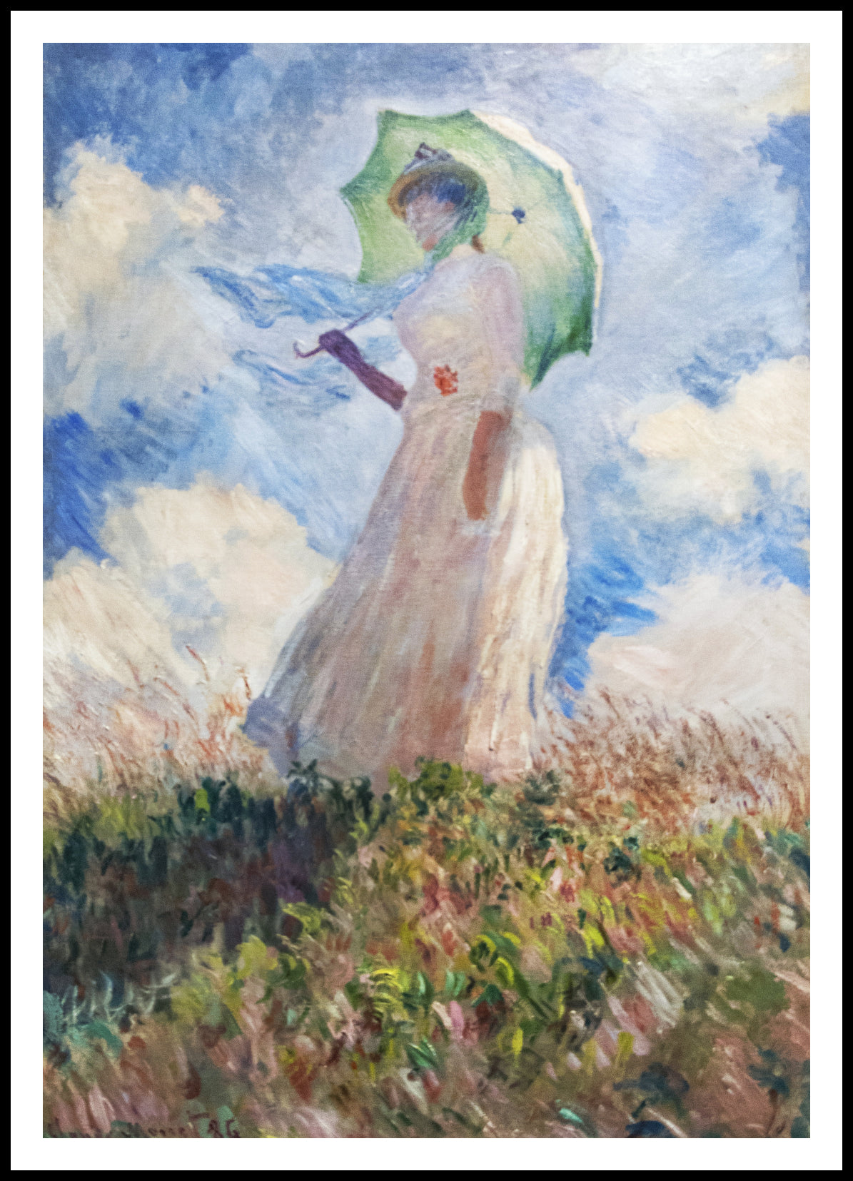 Plakat  Suzanne Hoschedé, Monet Vintage do Salonu