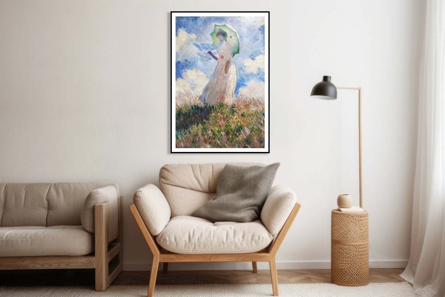 Plakat  Suzanne Hoschedé, Monet Vintage do Salonu