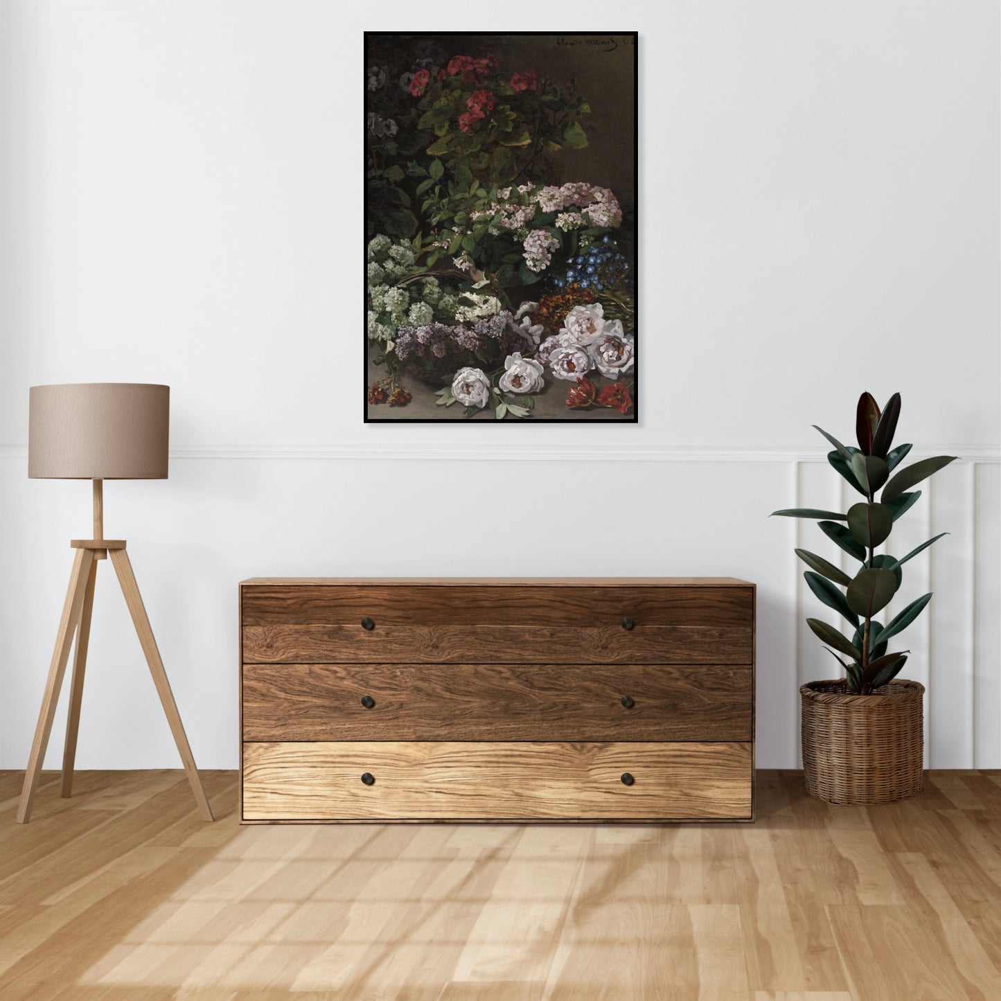 Plakat  Spring Flowers, Monet Vintage do Salonu