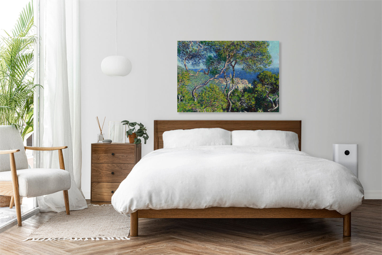 Obraz  Bordighera, Monet Vintage do Salonu