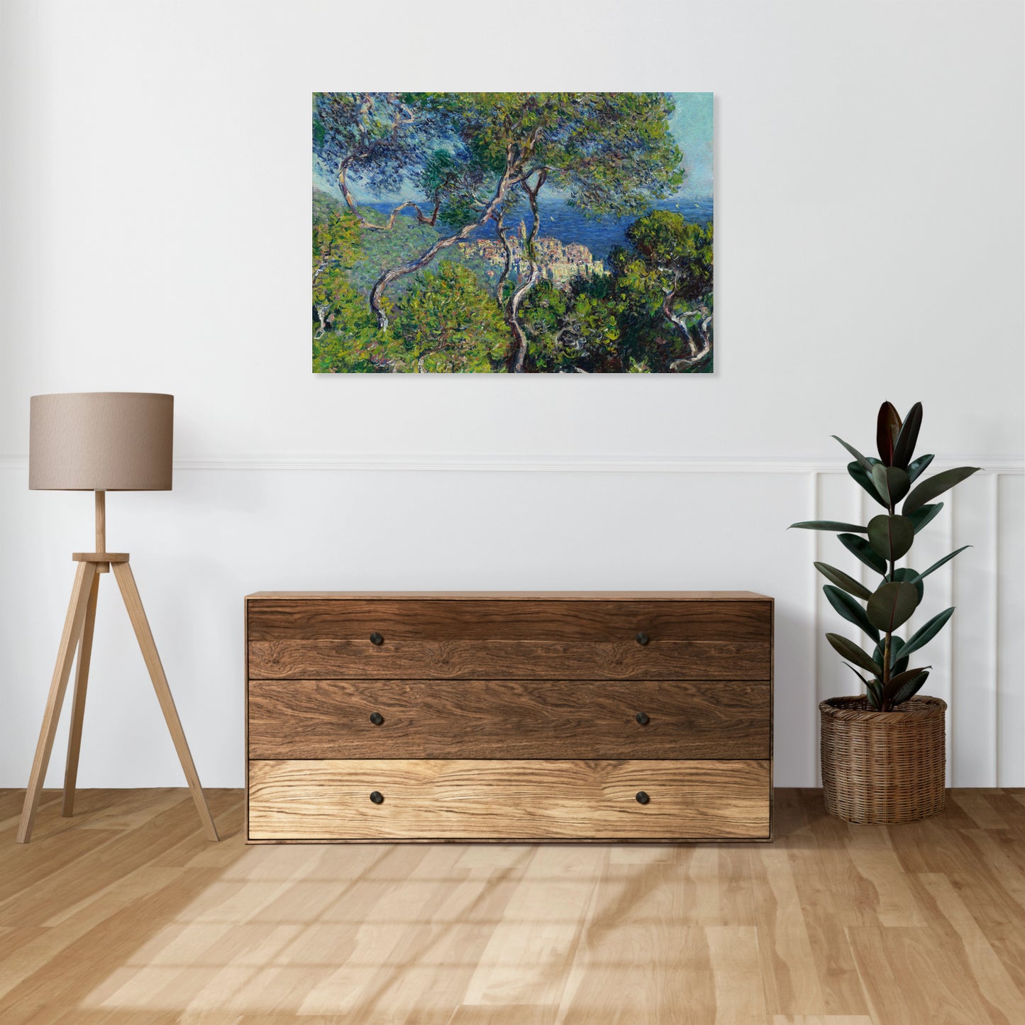 Obraz  Bordighera, Monet Vintage do Salonu