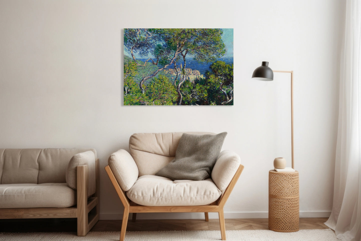 Obraz  Bordighera, Monet Vintage do Salonu