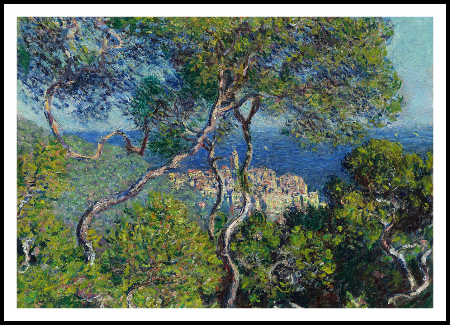 Plakat  Bordighera, Monet Vintage do Salonu