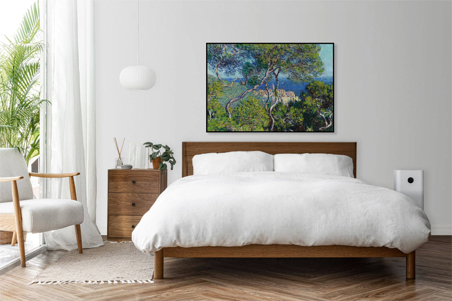 Plakat  Bordighera, Monet Vintage do Salonu