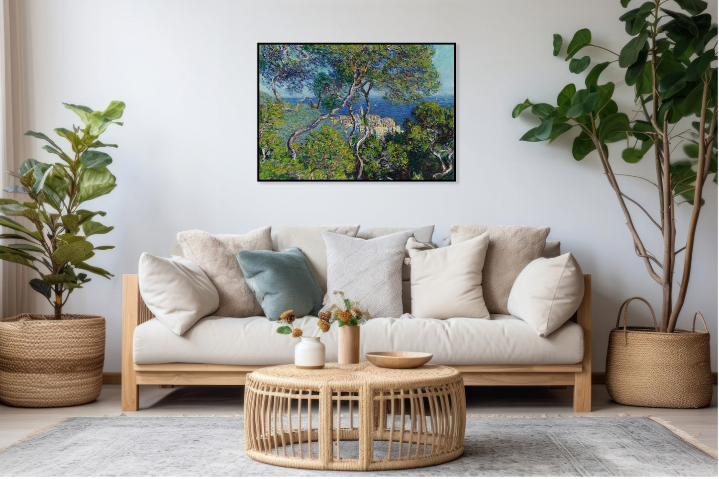 Plakat  Bordighera, Monet Vintage do Salonu