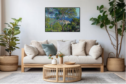 Plakat  Bordighera, Monet Vintage do Salonu