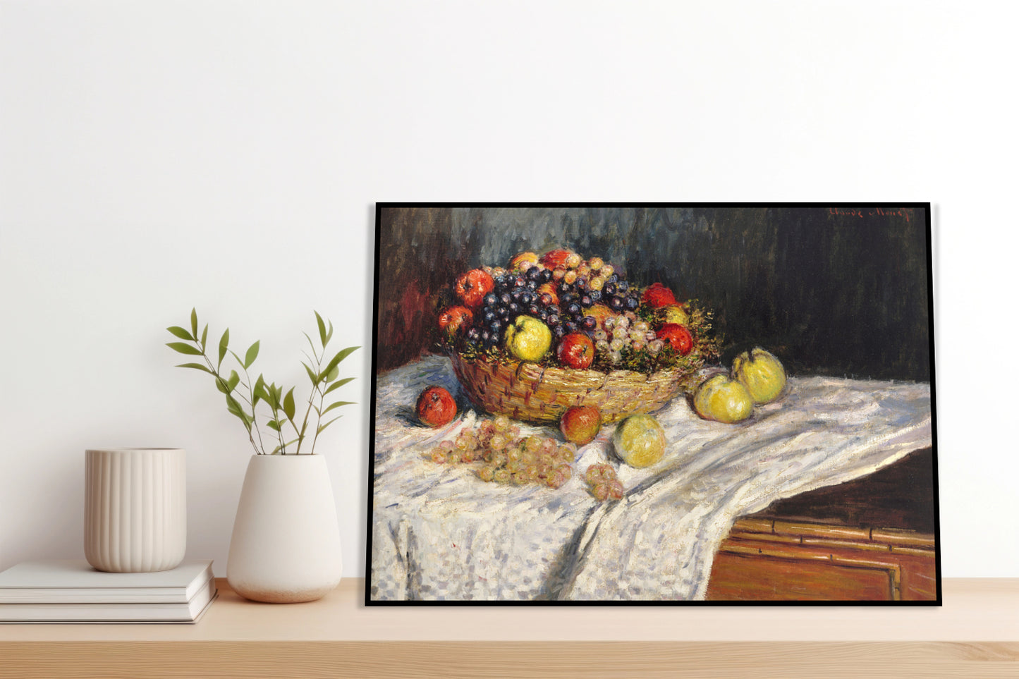 Plakat  Apples and Grapes, Monet Vintage do Salonu