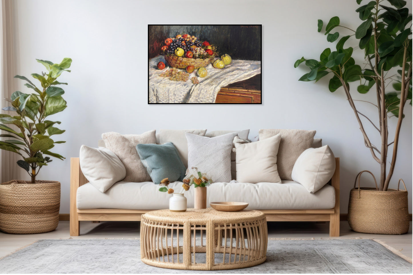 Plakat  Apples and Grapes, Monet Vintage do Salonu